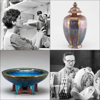 Lisa Larson, Stig Lindberg and Gustavsberg pottery