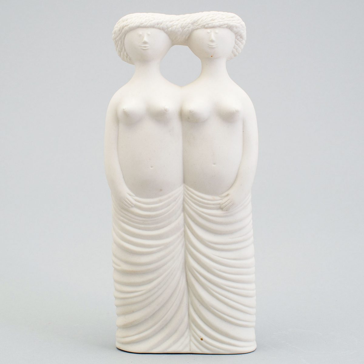 "Tvillingarna" (The Twins). 1977. Height 24 cm / 9.4 in.