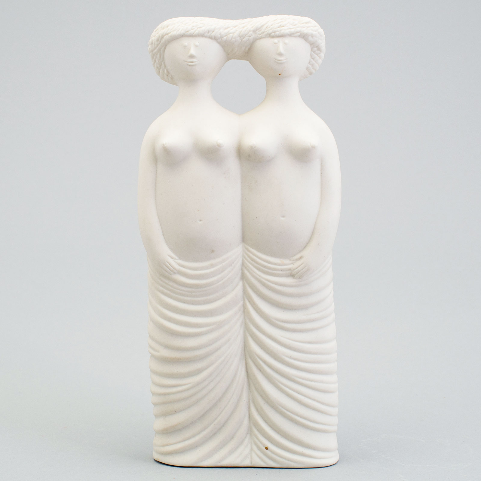 "Tvillingarna" (The Twins). 1977. Height 24 cm / 9.4 in.