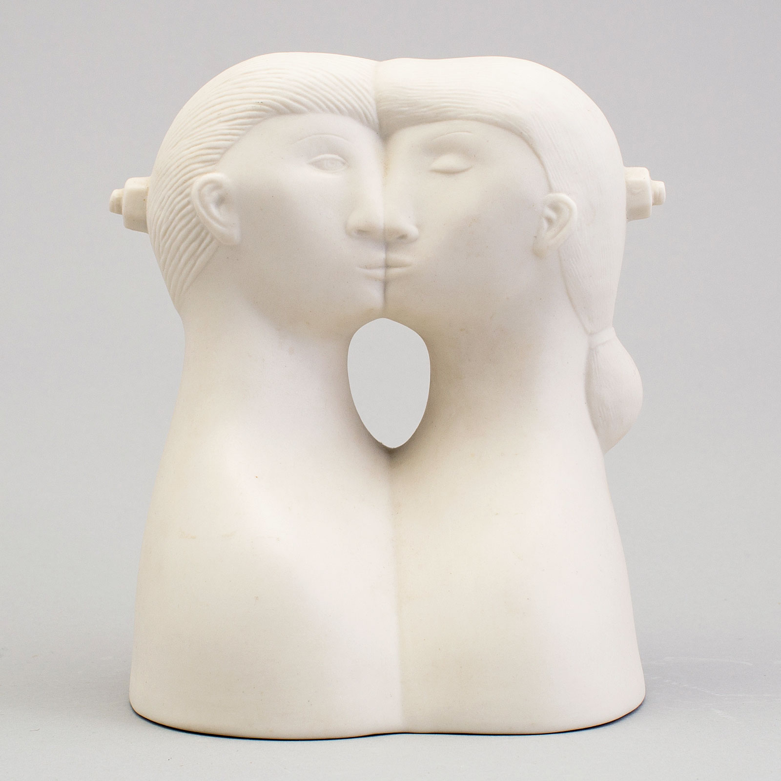 "De tu" (The Two). 1977. Height 18 cm / 7.1 in.