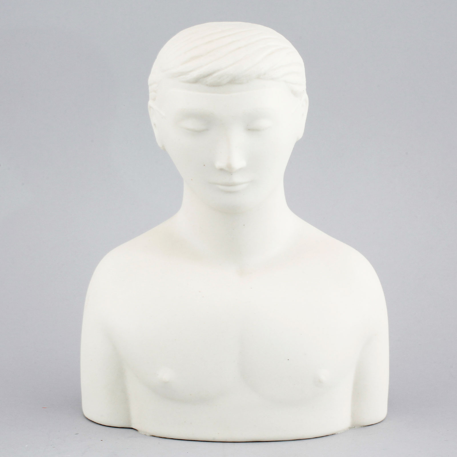 "Mannen med masken" (The man with the mask). 1977. Height 24 cm / 9.4 in.