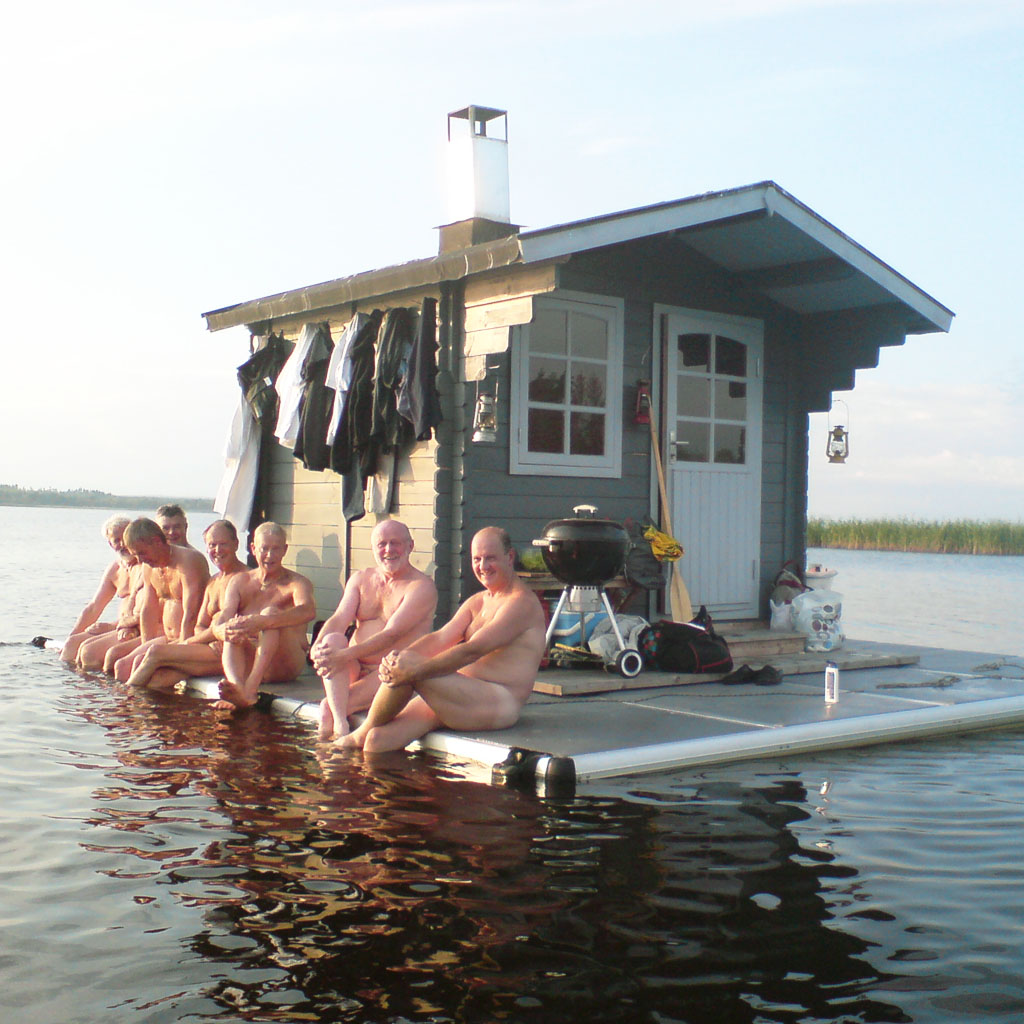 Raft sauna