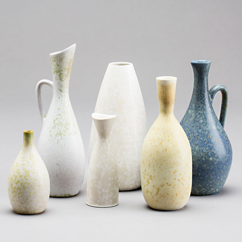 Carl-Harry Stalhane, stoneware vases of the 1950s